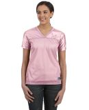 250 Augusta Sportswear Ladies’ Junior Fit Replic in Light pink