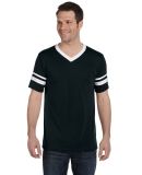 Augusta Sportswear 360 Two Sleeve Stripe Jersey in Black/ white