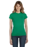 379 Anvil Semi-Sheer Ring Spun Tee in Heather green