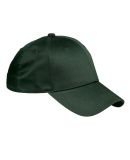 BX020 Big Accessories 6-Panel Structured Twill Cap in Hunter