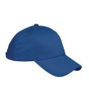 BX020 Big Accessories 6-Panel Structured Twill Cap in Royal