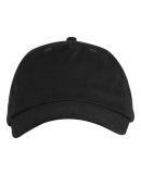Big Accessories BX008 Brushed Twill Unstructured D in Black