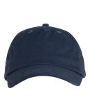 Big Accessories BX008 Brushed Twill Unstructured D in Navy
