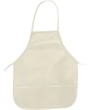 APR51 Big Accessories Two-Pocket 24" Apron NATURAL