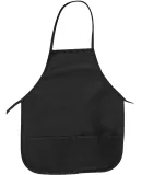 APR51 Big Accessories Two-Pocket 24" Apron BLACK