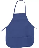 APR51 Big Accessories Two-Pocket 24" Apron ROYAL