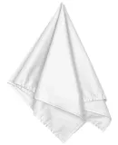 BA001 Big Accessories Solid Bandana WHITE