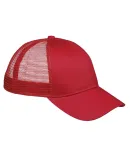 BX019 Big Accessories 6-Panel Structured Trucker C RED