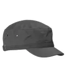 BA501 Big Accessories Short Bill Cadet Cap CHARCOAL