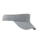 BX022 Big Accessories Sport Visor with Mesh GREY