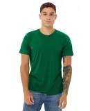 BELLA+CANVAS 3650 Mens Poly-Cotton T-Shirt in Kelly