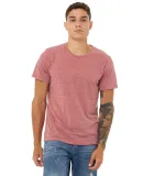 BELLA+CANVAS 3650 Mens Poly-Cotton T-Shirt in Mauve marble