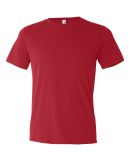 Bella Canvas 3650 Mens Wholesale Blended Plain T-S in Red