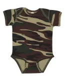 4403 Code V Infant Baby Rib Camouflage Lap Shoulde Green Woodland