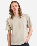 American Apparel 13ML0 Unisex Heavyweight Cotton M in Bone