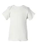 3400 Rabbit Skins® Infant Lap Shoulder T-shirt WHITE