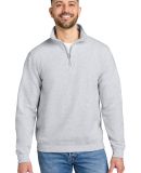 Gildan 18810 Unisex Heavy Blend™ Quarter-Zip Swe in Ash