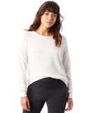 Alternative Apparel 1990e1 Ladies Eco Oversized Sw in Eco ivory