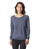 Alternative Apparel 1990e1 Ladies Eco Oversized Sw in Eco true navy