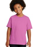 Gildan 5000B Youth Heavy Cotton Plain T shirt Bulk in Azalea