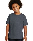 Gildan 5000B Youth Heavy Cotton Plain T shirt Bulk in Dark heather