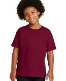 Gildan 5000B Youth Heavy Cotton Plain T shirt Bulk in Garnet