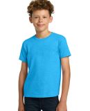 Gildan 5000B Youth Heavy Cotton Plain T shirt Bulk in Heather sapphire