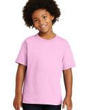 Gildan 5000B Youth Heavy Cotton Plain T shirt Bulk in Light pink