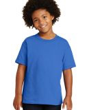 Gildan 5000B Youth Heavy Cotton Plain T shirt Bulk in Neon blue