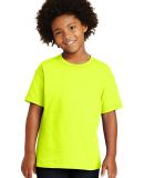 Gildan 5000B Youth Heavy Cotton Plain T shirt Bulk in Safety green