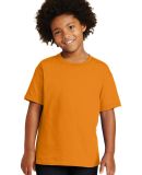 Gildan 5000B Youth Heavy Cotton Plain T shirt Bulk in Tennessee orange