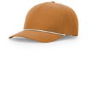 Richardson 355  Laser Perf Performance Rope Cap in Clay/ white black