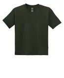 8000B Gildan Ultra Blend 50/50 Youth T-shirt in Forest green