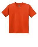 8000B Gildan Ultra Blend 50/50 Youth T-shirt in Orange