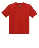 8000B Gildan Ultra Blend 50/50 Youth T-shirt in Red