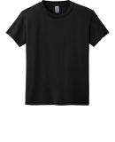 8000B Gildan Ultra Blend 50/50 Youth T-shirt in Black