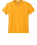 8000B Gildan Ultra Blend 50/50 Youth T-shirt in Gold