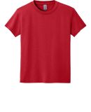 8000B Gildan Ultra Blend 50/50 Youth T-shirt in Red