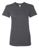 2102 American Apparel Girly Fine Jersey Tee in Asphalt