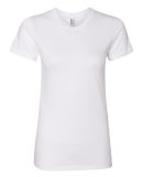 2102 American Apparel Girly Fine Jersey Tee in White