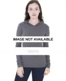 4398 American Apparel Womens Baby Rib Long Sleeve  White