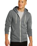 AA9590 Alternative Apparel Rocky Unisex Zip Up Hoo in Eco grey