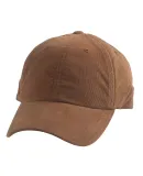 Alternative Apparel AH70 Basic Chino Dad Hat TOFE BRN CORDROY