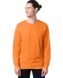 5286 Hanes® Heavyweight Long Sleeve T-shirt in Tennessee orange