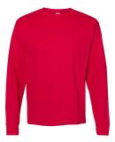 5286 Hanes® Heavyweight Long Sleeve T-shirt in Deep red