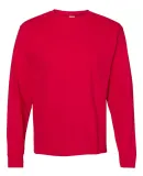 5286 Hanes® Heavyweight Long Sleeve T-shirt in Deep red