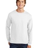 5286 Hanes® Heavyweight Long Sleeve T-shirt in White