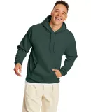 P170 Hanes PrintPro XP Comfortblend Hooded Sweatsh in Athletic dark green