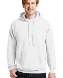 P170 Hanes PrintPro XP Comfortblend Hooded Sweatsh in White