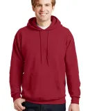 P170 Hanes PrintPro XP Comfortblend Hooded Sweatsh in Deep red